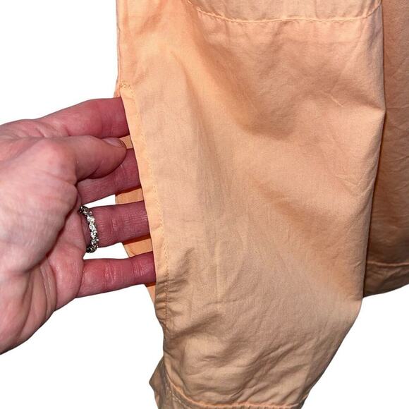 Free People Lightweight Tunic Top Short Sleeve Oversized Cotton Shirt Small - Picture 5 of 8